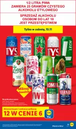 Gazetka promocyjna Lidl - GAZETKA - Gazetka - ważna od 15.11 do 15.11.2025 - strona 13 - produkty: Piwa