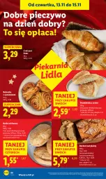 Gazetka promocyjna Lidl - GAZETKA - Gazetka - ważna od 15.11 do 15.11.2025 - strona 22 - produkty: Piec, Ser, Rust, Croissant, Pieczywo, Bułka