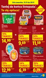 Gazetka promocyjna Lidl - GAZETKA - Gazetka - ważna od 15.11 do 15.11.2025 - strona 29 - produkty: Sałatka, Top, Sos, Gry, Rio Mare, Sałat, Tuńczyk, Olej, Lisner