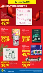 Gazetka promocyjna Lidl - GAZETKA - Gazetka - ważna od 15.11 do 15.11.2025 - strona 58 - produkty: Zestaw prezentowy, Krem do twarzy, Krem do rąk, Szczotka, Warka, Ręcznik, Mars, Galaretka, Szampon, Ziaja, Peeling, Krem pod oczy, Kubek, Odżywka, Gala