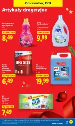 Gazetka promocyjna Lidl - GAZETKA - Gazetka - ważna od 15.11 do 15.11.2025 - strona 61 - produkty: Papier, Perfum, Płyn do płukania, Ręcznik, Chusteczki, Płyn do spryskiwaczy, Flora