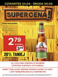 Gazetka promocyjna Delikatesy Centrum - Franczyza DC17 Czwartek - Gazetka - ważna od 30.04 do 30.04.2025 - strona 14 - produkty: Piwa, Piwo, Piec, Gra, Kasztelan