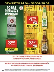 Gazetka promocyjna Delikatesy Centrum - Franczyza DC17 Czwartek - Gazetka - ważna od 30.04 do 30.04.2025 - strona 43 - produkty: Piwa, Piwo, Piec, Gra, Somersby