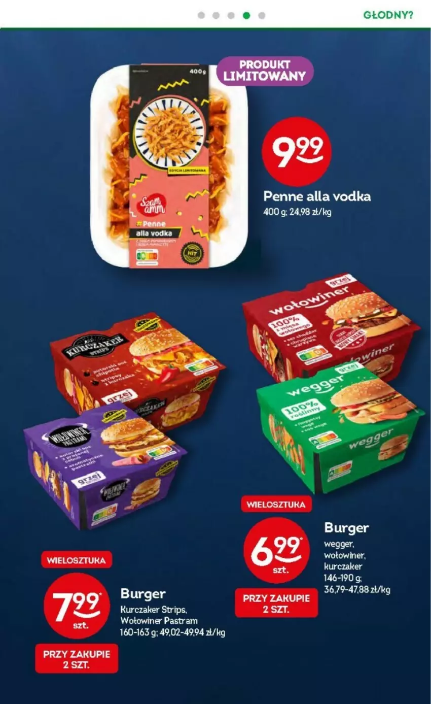Gazetka promocyjna Żabka - ważna 13.09 do 19.09.2023 - strona 54 - produkty: Burger, Kurczak, LG, Penne