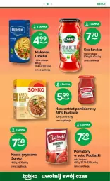 Gazetka promocyjna Żabka - Gazetka - ważna od 19.09 do 19.09.2023 - strona 36 - produkty: Lubella, Koncentrat pomidorowy, Makaron, Sos, Sok, Gry, Bell, Sonko, Bella, Pudliszki, Kasza, Pomidory, Kasza gryczana