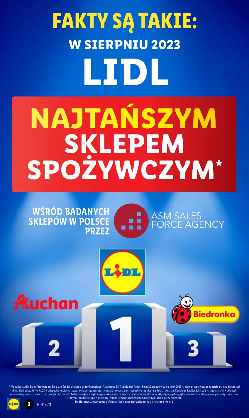 Gazetka promocyjna Lidl - GAZETKA - ważna 12.10 do 14.10.2023 - strona 4 - produkty: Fa, Gra, Ketchup, Kosz, Majonez, Mięso, Napoje, Por