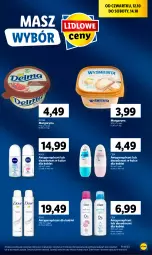 Gazetka promocyjna Lidl - GAZETKA - Gazetka - ważna od 14.10 do 14.10.2023 - strona 19 - produkty: Dezodorant, Dove, Margaryna, Delma, Antyperspirant, Nivea