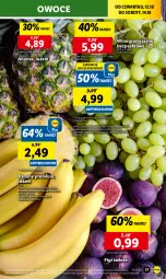 Gazetka promocyjna Lidl - GAZETKA - Gazetka - ważna od 14.10 do 14.10.2023 - strona 27 - produkty: Banany, Gra, Ananas, Figi, Owoce, Wino, Olej