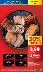 Gazetka promocyjna Lidl - GAZETKA - Gazetka - ważna od 14.10 do 14.10.2023 - strona 7 - produkty: Szynka, PIKOK, Boczek