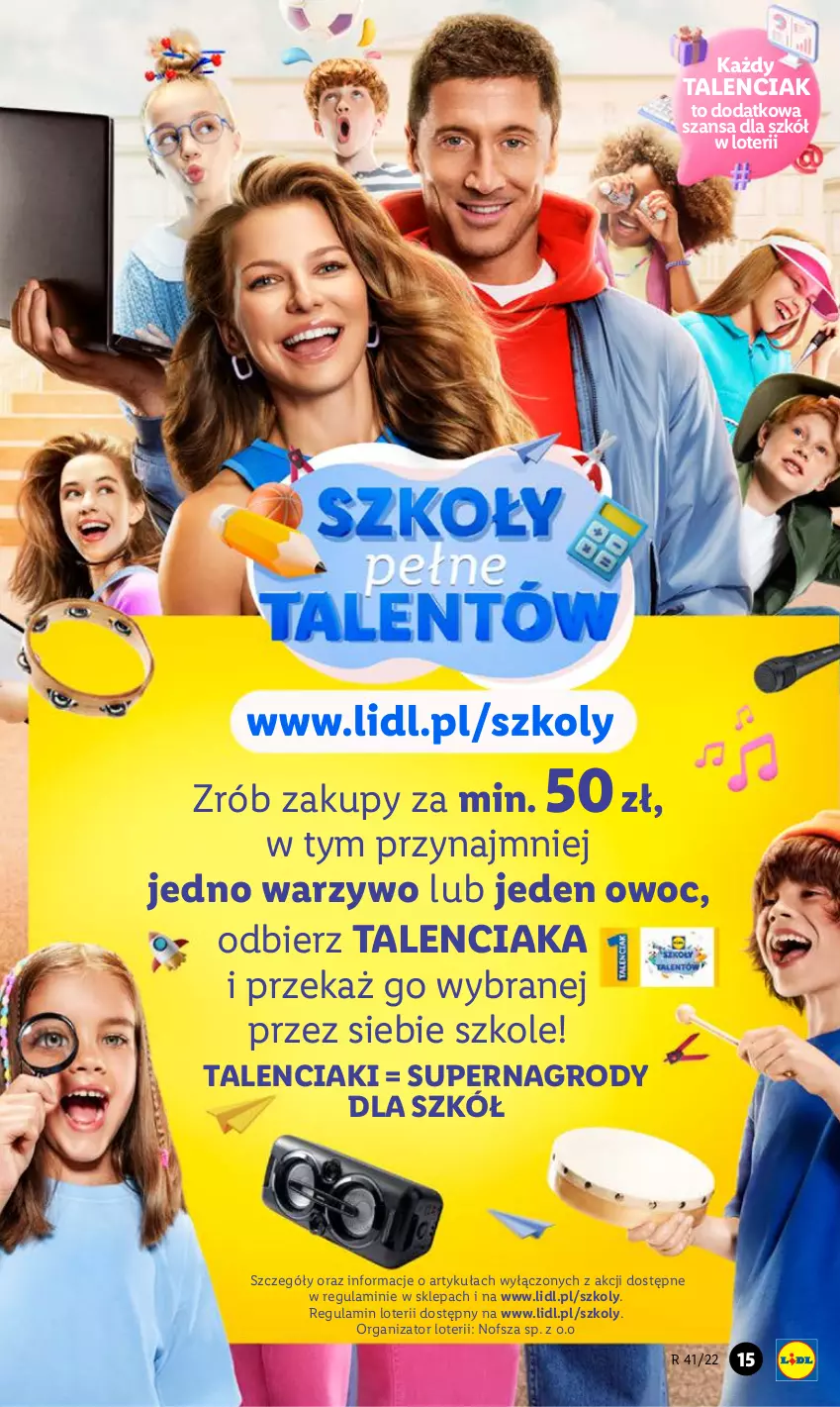 Gazetka promocyjna Lidl - GAZETKA - ważna 10.10 do 15.10.2022 - strona 15 - produkty: Ole!