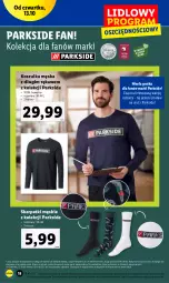 Gazetka promocyjna Lidl - GAZETKA - Gazetka - ważna od 15.10 do 15.10.2022 - strona 18 - produkty: Parkside, Gra, Rama, Tran, Bielizna, Fa