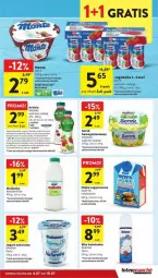 Gazetka promocyjna Intermarche - Gazetka - ważna od 10.07 do 10.07.2024 - strona 11 - produkty: Jogurt naturalny, Ser, Gra, Maślanka, Danone, Borówka, Piątnica, Zott, Bell, Jogurt, Granat, Ananas, Kiwi, Activia, Serek, Bakoma, Mleko zagęszczone, Owoce, Bella, Jogobella, Mango, Monte, Mleko