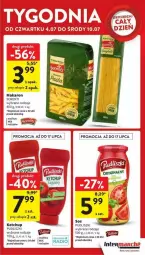 Gazetka promocyjna Intermarche - Gazetka - ważna od 10.07 do 10.07.2024 - strona 23 - produkty: Ketchup, Makaron, Sos, Pudliszki