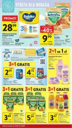 Gazetka promocyjna Intermarche - Gazetka - ważna od 10.07 do 10.07.2024 - strona 28 - produkty: Ser, Puf, Gra, Gerber, Rura, BoboVita, Serek, Bebiko, Kosmetyki dla dzieci, Dzieci, Deser, Nektar, Fa