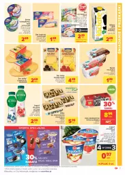 Gazetka promocyjna Carrefour - Gazetka Market - Gazetka - ważna od 24.07 do 24.07.2021 - strona 7 - produkty: Ser topiony, Maasdam, Top, Sok, Ser, Gra, Danone, Zott, Bell, Jaja, Jogurt, Zottarella, Kosz, Rolmlecz, Activia, Serek kanapkowy, Lody, Serek, Edam, Hochland, Bella, Finuu, Jogobella, Oreo, Milka, Mleko