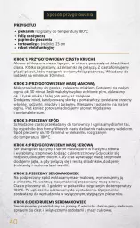 Gazetka promocyjna Lidl - KATALOG DELUXE I BELBAKE - Gazetka - ważna od 31.12 do 31.12.2021 - strona 40 - produkty: Piec, Orzechy włoskie, Top, Ser, Rum, Papier, Cukier, Migdały, Mascarpone, Ozdoba, Makowiec, Robot, Miód, Rodzynki, Cukier trzcinowy, Ser twarogowy, Piekarnik, Papier do pieczenia, Masło, Budyń