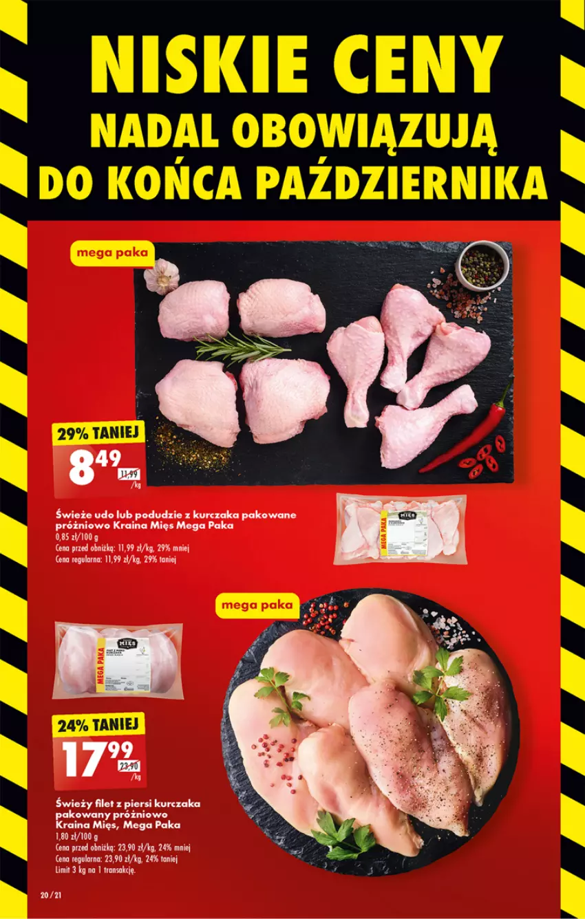 Gazetka promocyjna Biedronka - Od poniedzialku - ważna 23.10 do 28.10.2023 - strona 20 - produkty: Kurczak, Podudzie z kurczaka, Tran