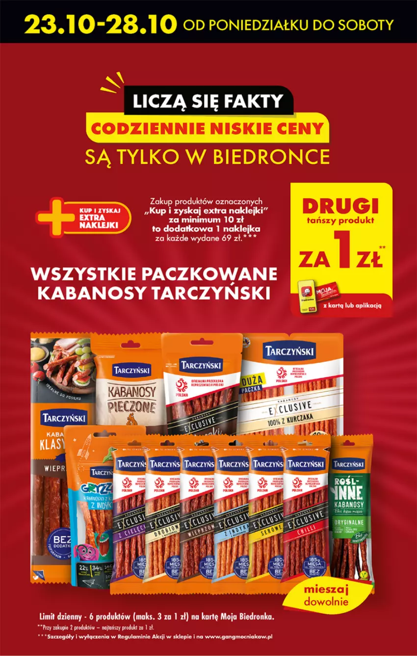 Gazetka promocyjna Biedronka - Od poniedzialku - ważna 23.10 do 28.10.2023 - strona 9 - produkty: Kabanos, Klej