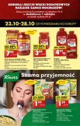 Gazetka promocyjna Biedronka - Od poniedzialku - Gazetka - ważna od 28.10 do 28.10.2023 - strona 29 - produkty: Kurczak, Ketchup, Koncentrat pomidorowy, Sos, Ser, Zupa, Sati, Klej, Kubek, Pudliszki, Klopsiki, Knorr, Danie gotowe, Fa