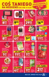 Gazetka promocyjna Aldi - Pełna oferta - Gazetka - ważna od 16.09 do 16.09.2023 - strona 27 - produkty: Piec, All Seasons, Mięso mielone, Ser, Hofburger, Paprykarz, Jogurt, Papryka, Stek, Mięsne specjały, Filet z mintaja, Napój jogurtowy, Golden Seafood, Mleczko, Burger, Boczek, Mintaj, Gouda, Paprykarz szczeciński, Schab pieczony, Napój, Kiełbasa, Pomidory, Mięso, Groszek, Kokos, Szpinak, Kiełbasa śląska