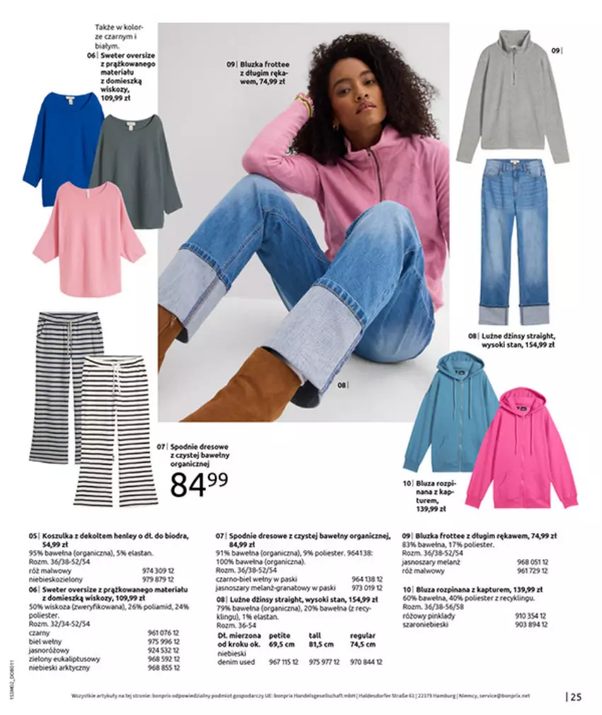 Gazetka promocyjna Bonprix - MODA, KTÓRA INSPIRUJE NA NOWO - ważna 19.02 do 09.03.2026 - strona 27 - produkty: Fa, Gin, Gra, Gry, Spodnie, Wagi, Wełna