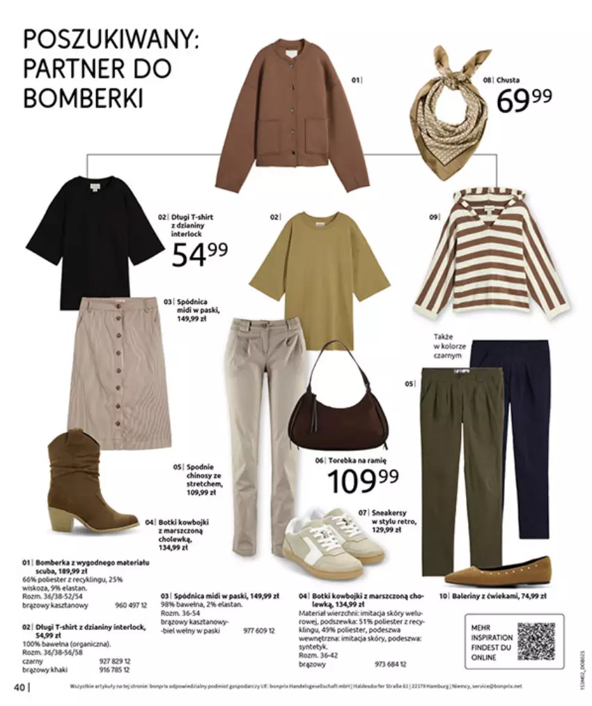 Gazetka promocyjna Bonprix - MODA, KTÓRA INSPIRUJE NA NOWO - ważna 19.02 do 09.03.2026 - strona 42 - produkty: Fa, Gra, Orka, Torebka