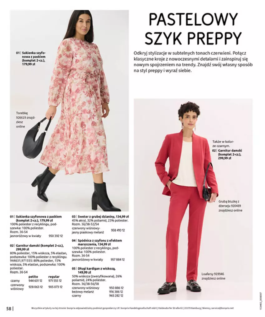 Gazetka promocyjna Bonprix - MODA, KTÓRA INSPIRUJE NA NOWO - ważna 19.02 do 09.03.2026 - strona 60 - produkty: Fa, Gra, LG