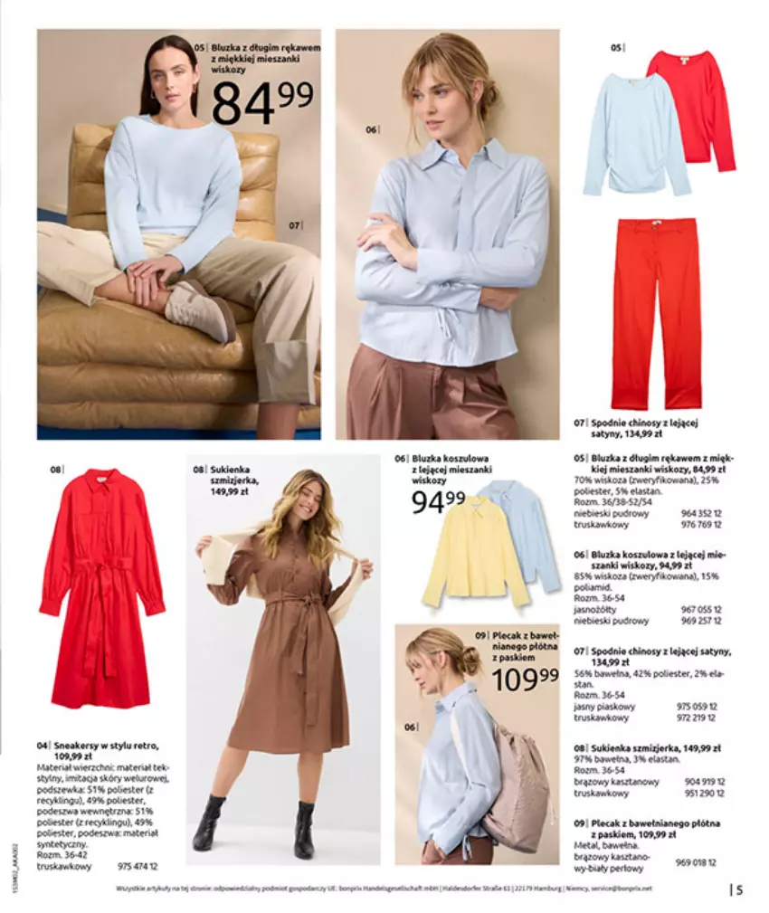 Gazetka promocyjna Bonprix - MODA, KTÓRA INSPIRUJE NA NOWO - ważna 19.02 do 09.03.2026 - strona 7 - produkty: Kiwi, Plecak, Sukienka