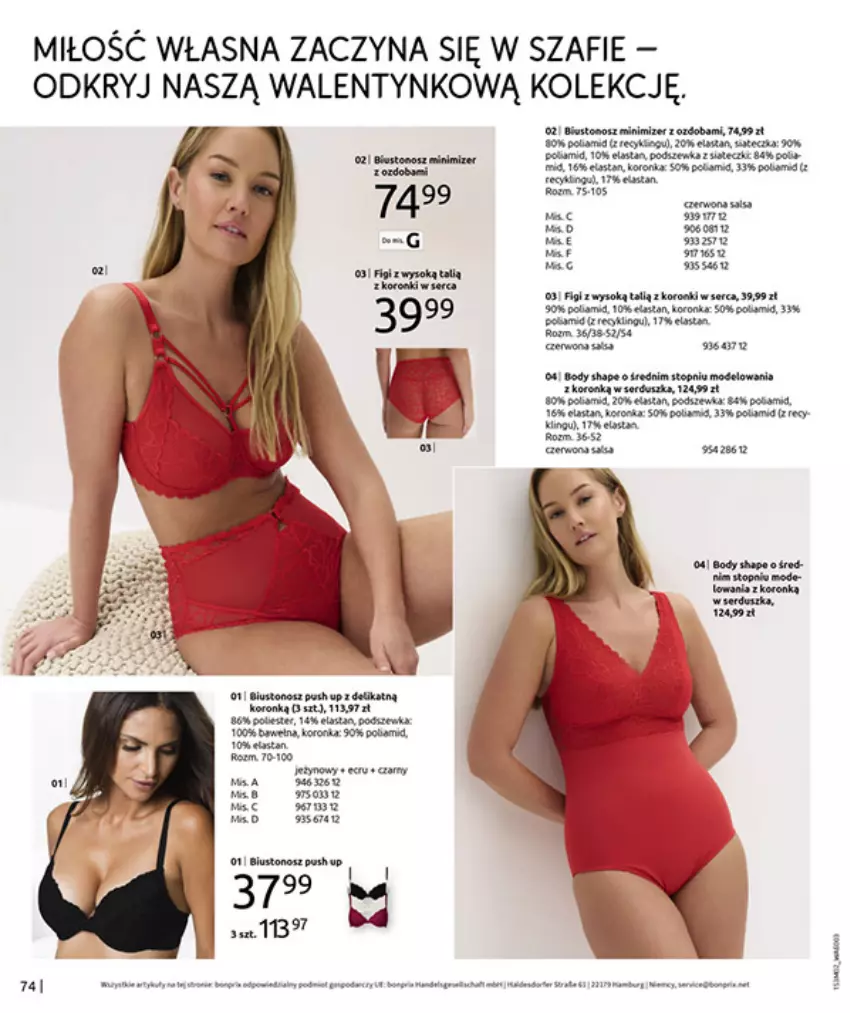 Gazetka promocyjna Bonprix - MODA, KTÓRA INSPIRUJE NA NOWO - ważna 19.02 do 09.03.2026 - strona 76 - produkty: Fa, Figi, LG, Ozdoba, Ser