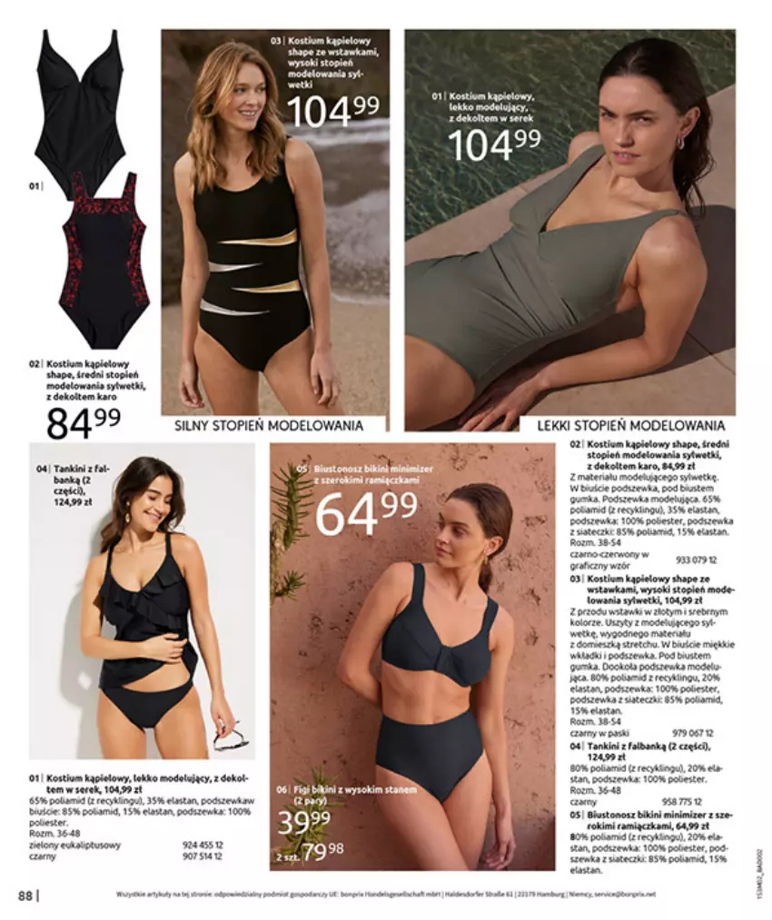 Gazetka promocyjna Bonprix - MODA, KTÓRA INSPIRUJE NA NOWO - ważna 19.02 do 09.03.2026 - strona 90 - produkty: Bikini, Fa, Gra, Kostium, Moda, Top