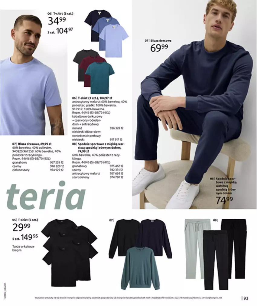 Gazetka promocyjna Bonprix - MODA, KTÓRA INSPIRUJE NA NOWO - ważna 19.02 do 09.03.2026 - strona 95 - produkty: Gra, Por, T-shirt, Wełna