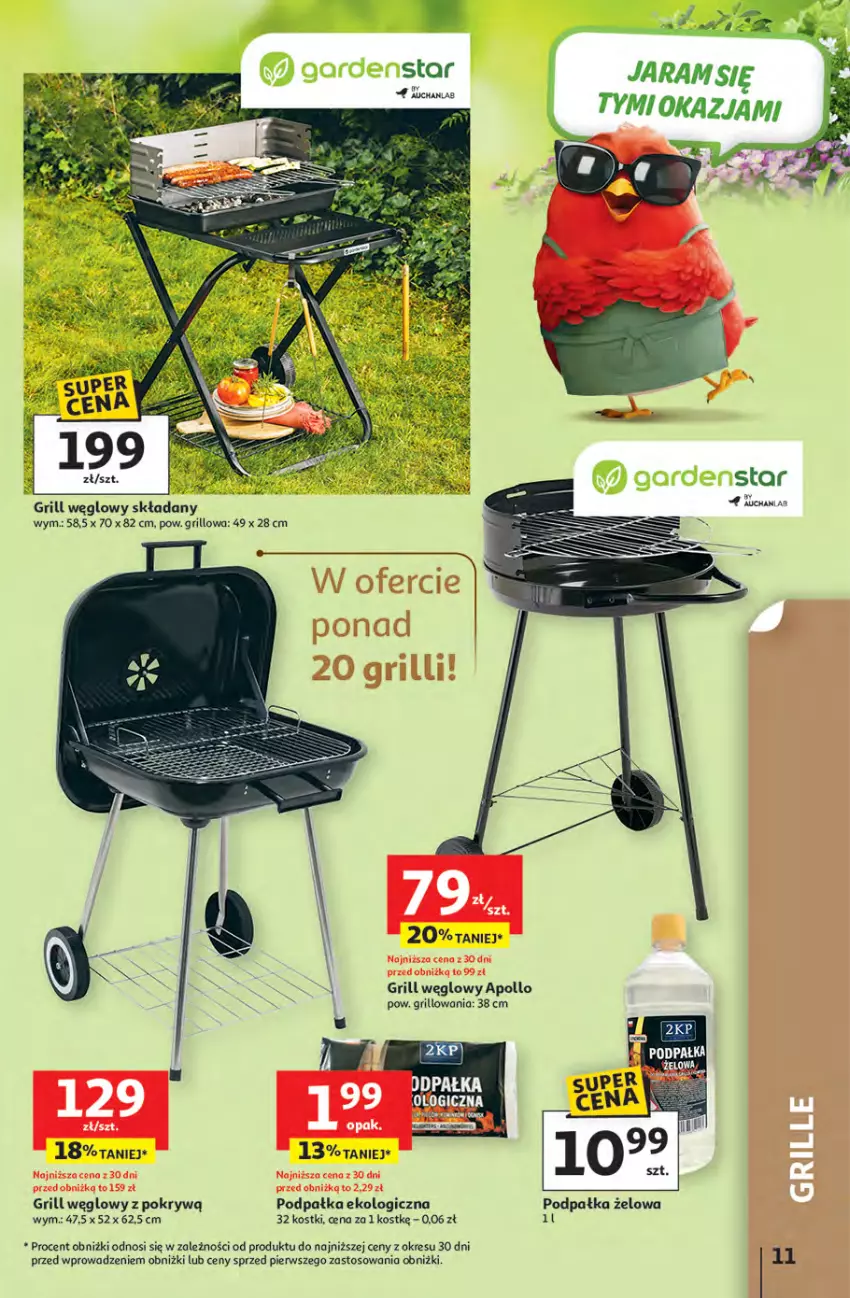 Gazetka promocyjna Auchan - Strefa Relaksu Hipermarket - ważna 09.04 do 22.04.2026 - strona 11 - produkty: Grill