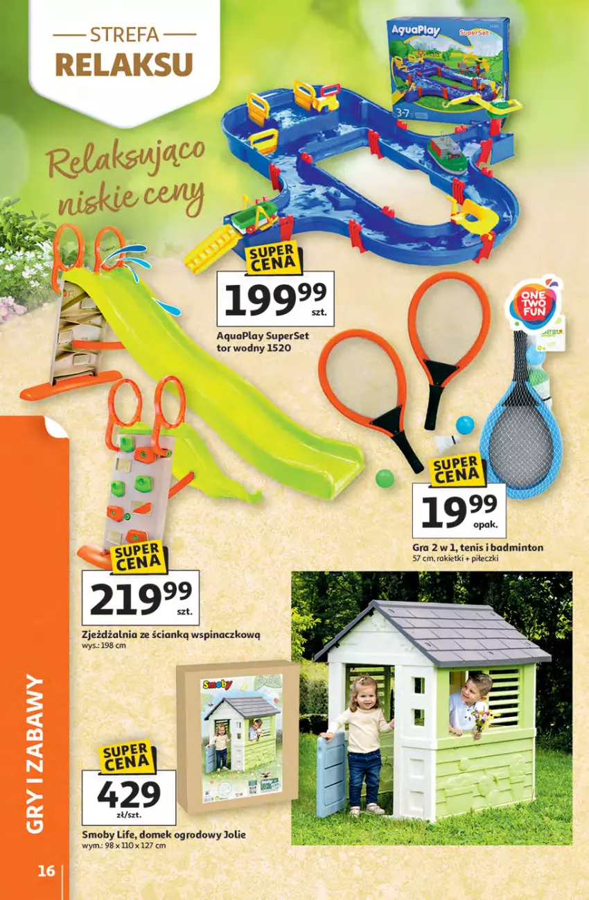 Gazetka promocyjna Auchan - Strefa Relaksu Hipermarket - ważna 09.04 do 22.04.2026 - strona 16