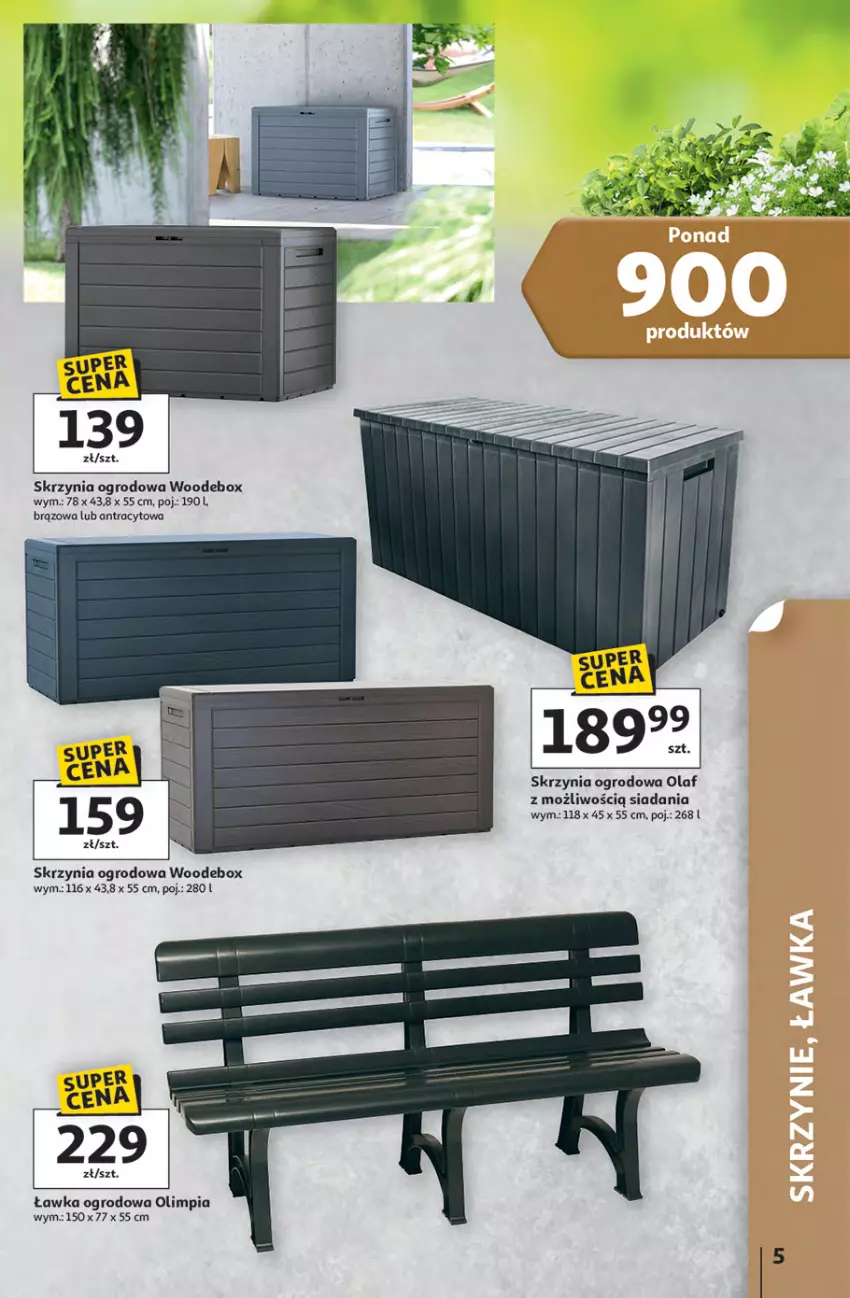 Gazetka promocyjna Auchan - Strefa Relaksu Hipermarket - ważna 09.04 do 22.04.2026 - strona 5