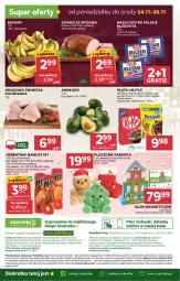 Gazetka promocyjna Stokrotka - Supermarket - Gazetka - ważna od 26.11 do 26.11.2025 - strona 36 - produkty: Kurczak, Banany, Cheerios, Warzywa, Corn flakes, Sok, JBL, Gra, Telefon, Jogurt, O nas, Mlekovita, Mascarpone, Zabawka, Dres, Szynka, Herbatniki, Owoce, Wagi, Masło, Mango, Mięso, Nestlé, Mleko