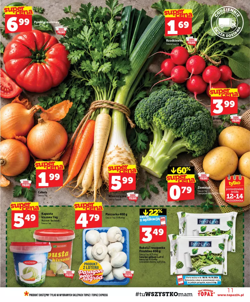 Gazetka promocyjna Topaz - Gazetka - ważna 08.10 do 14.10.2026 - strona 11 - produkty: Top