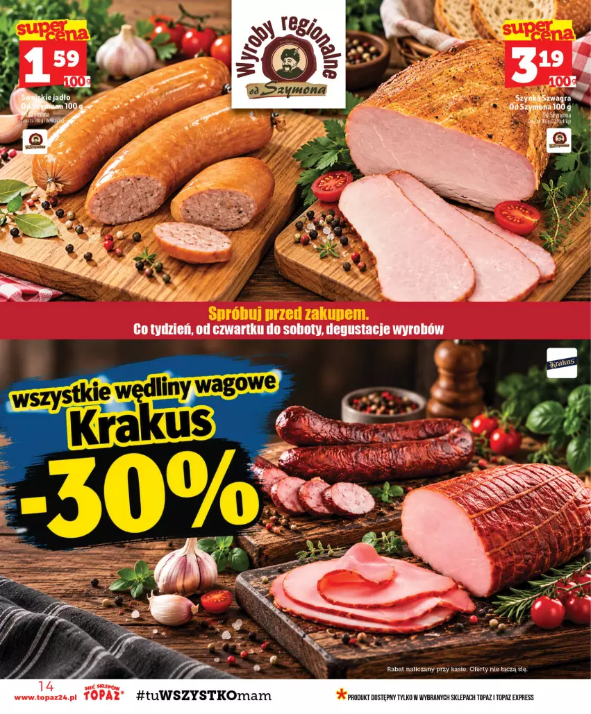 Gazetka promocyjna Topaz - Gazetka - ważna 08.10 do 14.10.2026 - strona 14 - produkty: Gra, Top