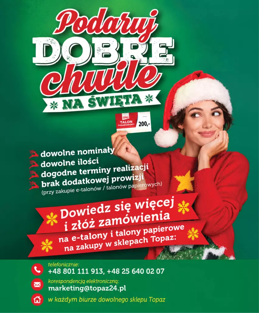 Gazetka promocyjna Topaz - Gazetka - ważna 08.10 do 14.10.2026 - strona 22 - produkty: Telefon, Top
