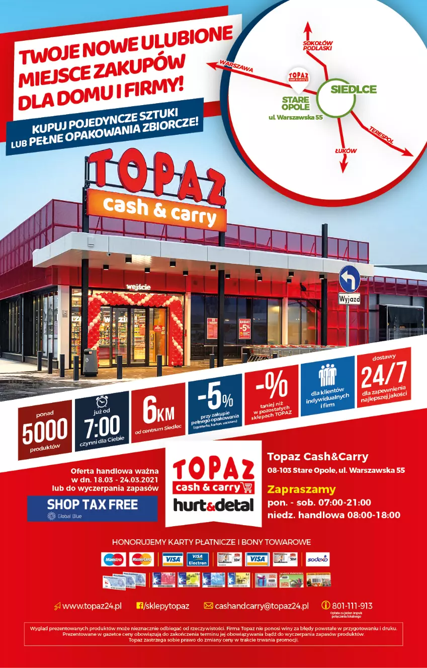 Gazetka promocyjna Topaz - Gazetka - ważna 18.03 do 24.03.2021 - strona 20