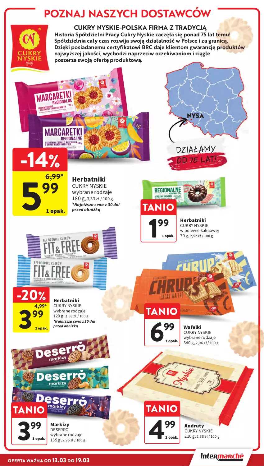 Gazetka promocyjna Intermarche - Gazetka promocyjna - ważna 13.03 do 19.03.2025 - strona 25 - produkty: Deser, Gra, Herbatniki, Kakao, Ser