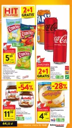 Gazetka promocyjna Intermarche - Gazetka promocyjna - Gazetka - ważna od 19.03 do 19.03.2025 - strona 3 - produkty: Nutella, Gra, Papier, Chipsy, Coca-Cola, Ręcznik, Rolki, Crunchips, Ferrero, Foxy, Fanta, Sprite, Fa