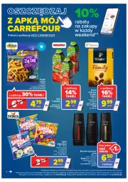 Gazetka promocyjna Carrefour - Gazetka Carrefour - Gazetka - ważna od 23.01 do 23.01.2022 - strona 4 - produkty: Tchibo, Sok, Str8, Kawa mielona, Kawa, Tymbark, Tchibo Family, Frytki, Fa