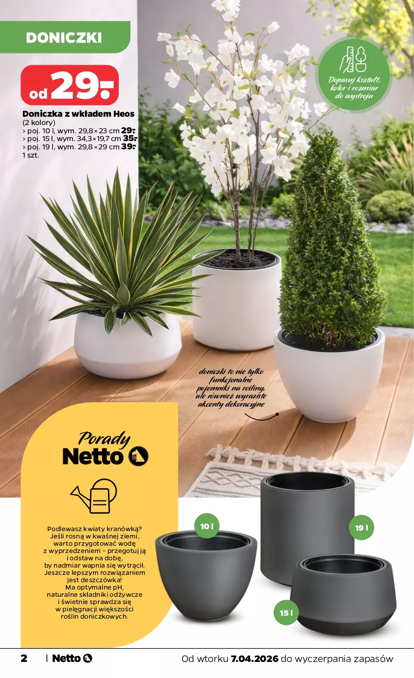 Gazetka promocyjna Netto - KATALOG_DOM_I_OGROD_2026 - ważna 07.04 do 30.04.2026 - strona 2 - produkty: Pojemnik, Por