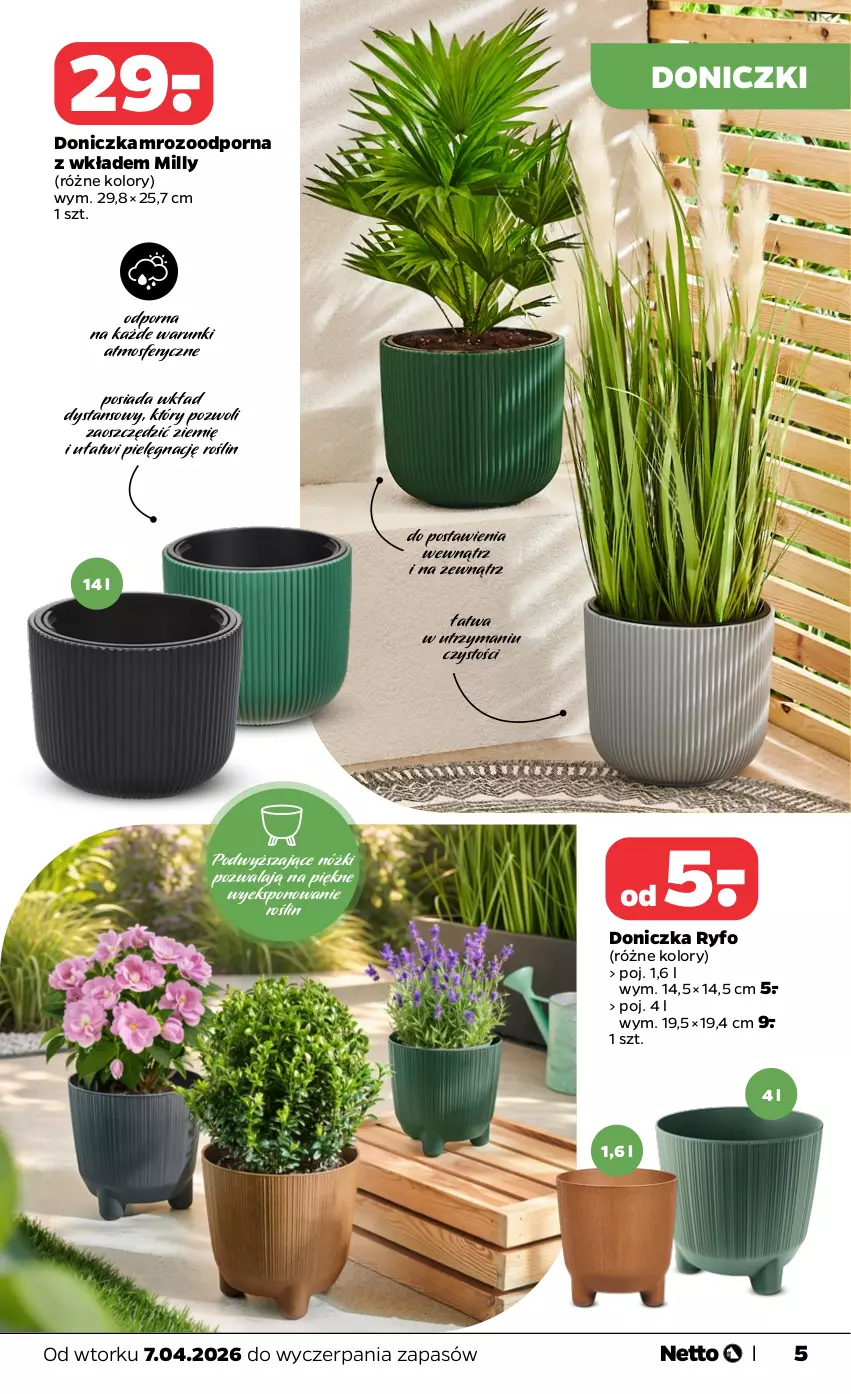 Gazetka promocyjna Netto - KATALOG_DOM_I_OGROD_2026 - ważna 07.04 do 30.04.2026 - strona 5 - produkty: Por