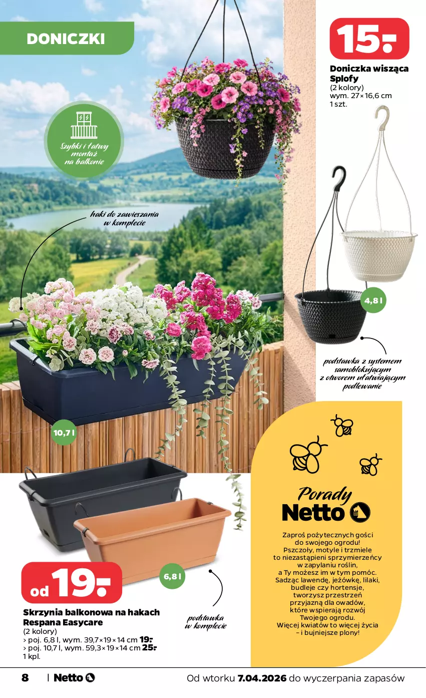 Gazetka promocyjna Netto - KATALOG_DOM_I_OGROD_2026 - ważna 07.04 do 30.04.2026 - strona 8 - produkty: Por