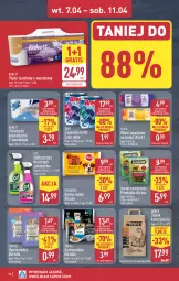 Gazetka promocyjna Aldi - Pełna oferta - Gazetka - ważna od 11.04 do 11.04.2026 - strona 22 - produkty: Pur, Gra, Cif, Papier, Zawieszki, Bref, Purina, Papier toaletowy, Sheba, Chusteczki kosmetyczne, Odtłuszczacz, Chusteczki, Pedigree, Adventuros