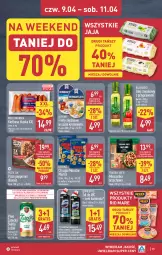 Gazetka promocyjna Aldi - Pełna oferta - Gazetka - ważna od 11.04 do 11.04.2026 - strona 35 - produkty: Piwa, Piwo, Ketchup, Domestos, Kujawski, Sos, Gin, Gra, Rio Mare, Jaja, Chrupki, Pizza, Mieszanka orzechowa, Lorenz, Olej rzepakowy, Monster Munch, Olej, Kiełbasa, Kiełbasa śląska