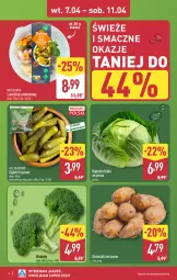 Gazetka promocyjna Aldi - Pełna oferta - Gazetka - ważna od 11.04 do 11.04.2026 - strona 4 - produkty: All Seasons, Ziemniaki, Brokuły