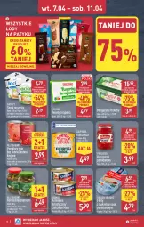 Gazetka promocyjna Aldi - Pełna oferta - Gazetka - ważna od 11.04 do 11.04.2026 - strona 8 - produkty: Chrzan, Serek puszysty, All Seasons, Koncentrat pomidorowy, Konserwa turystyczna, Dawtona, Krakus, Sos, Ser, Gra, Twaróg, Korniszony, Lody, Golden Seafood, Serek, Margaryna, Pudliszki, Pomidory, Kukurydza