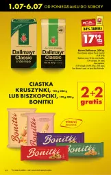 Gazetka promocyjna Biedronka - Od poniedzialku - Gazetka - ważna od 06.07 do 06.07.2024 - strona 10 - produkty: Ciastka, Gra, Dallmayr, Kawa, Bonitki